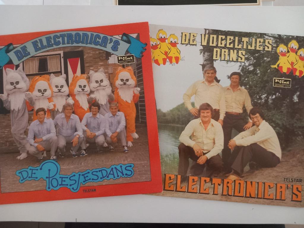 2x Vinyl LP De Electronica's Vogeltjesdans Poesjesdans Pop, Ophalen of Verzenden, 12 inch, Levenslied of Smartlap