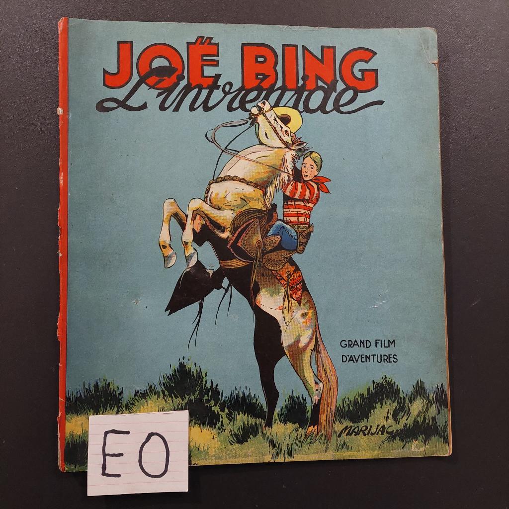 rare Marijac : Joe Bing l'intrépide - Gordinne 1937, Livres, Enlèvement ou Envoi, Utilisé