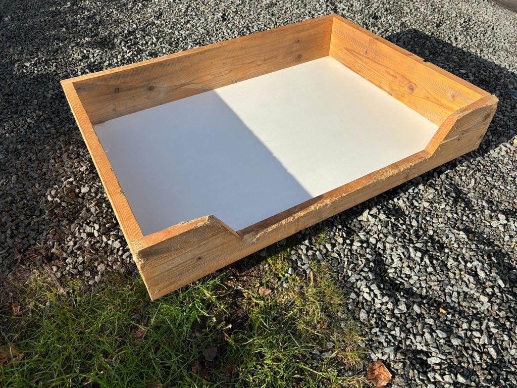 Hondenmand hout, Dieren en Toebehoren, Hondenmanden, Ophalen, Gebruikt, Overige