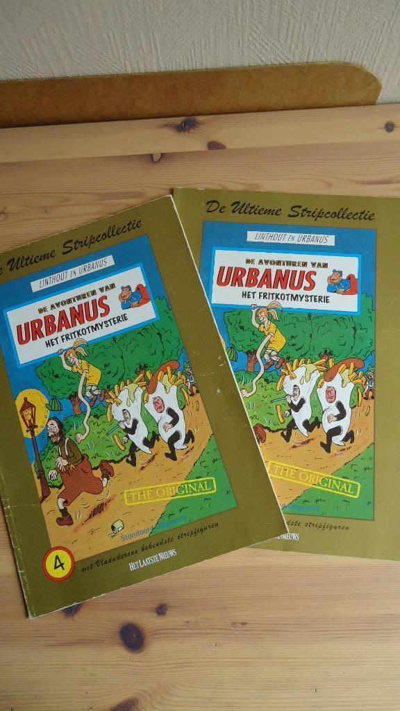 Stripboek Urbanus: Het fritkotmysterie, Meerdere stripboeken, Ophalen of Verzenden, Gelezen