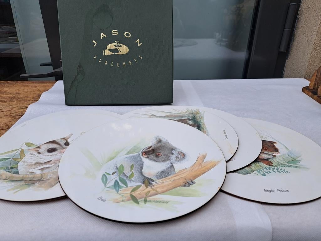 6 Jason placemats, Ophalen of Verzenden, Gebruikt