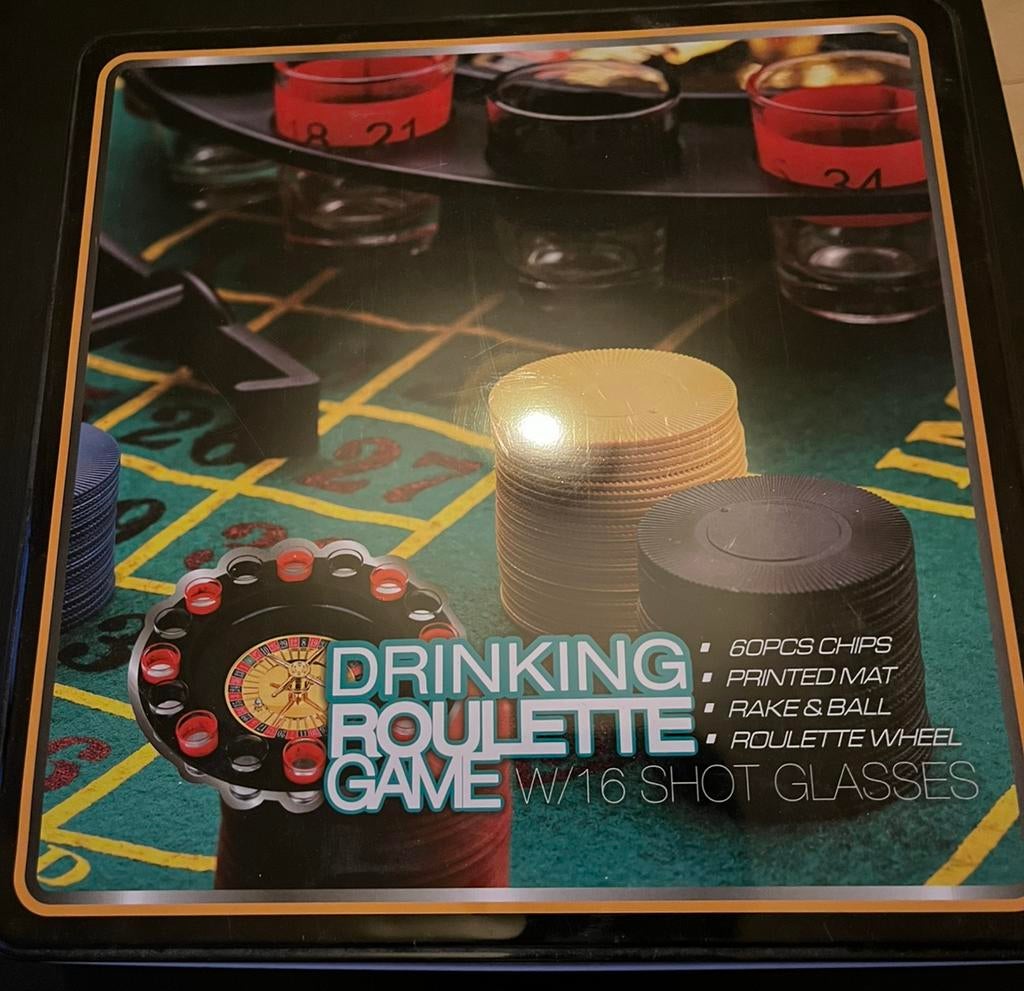 Drinking Roulette Game, Cinq joueurs ou plus, Enlèvement, Comme neuf