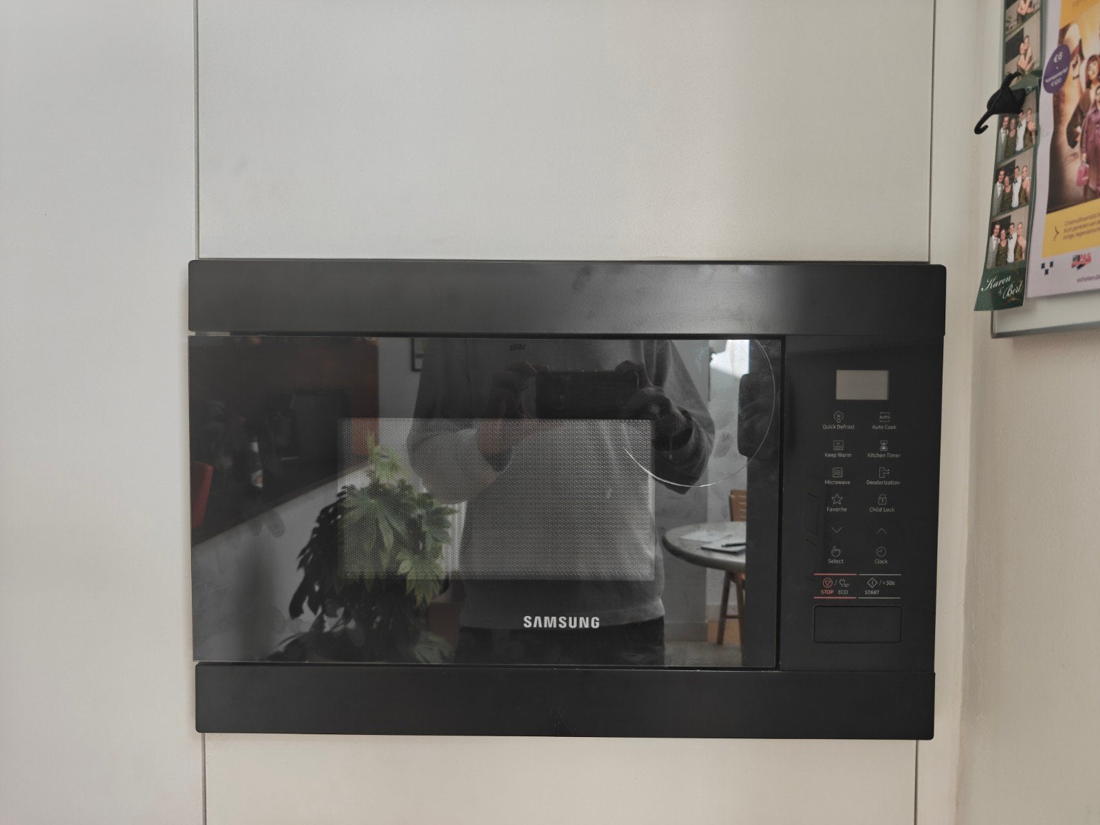 Samsung MS22M8254AK/E1 – voor onderdelen/herstelling, Ophalen, Gebruikt