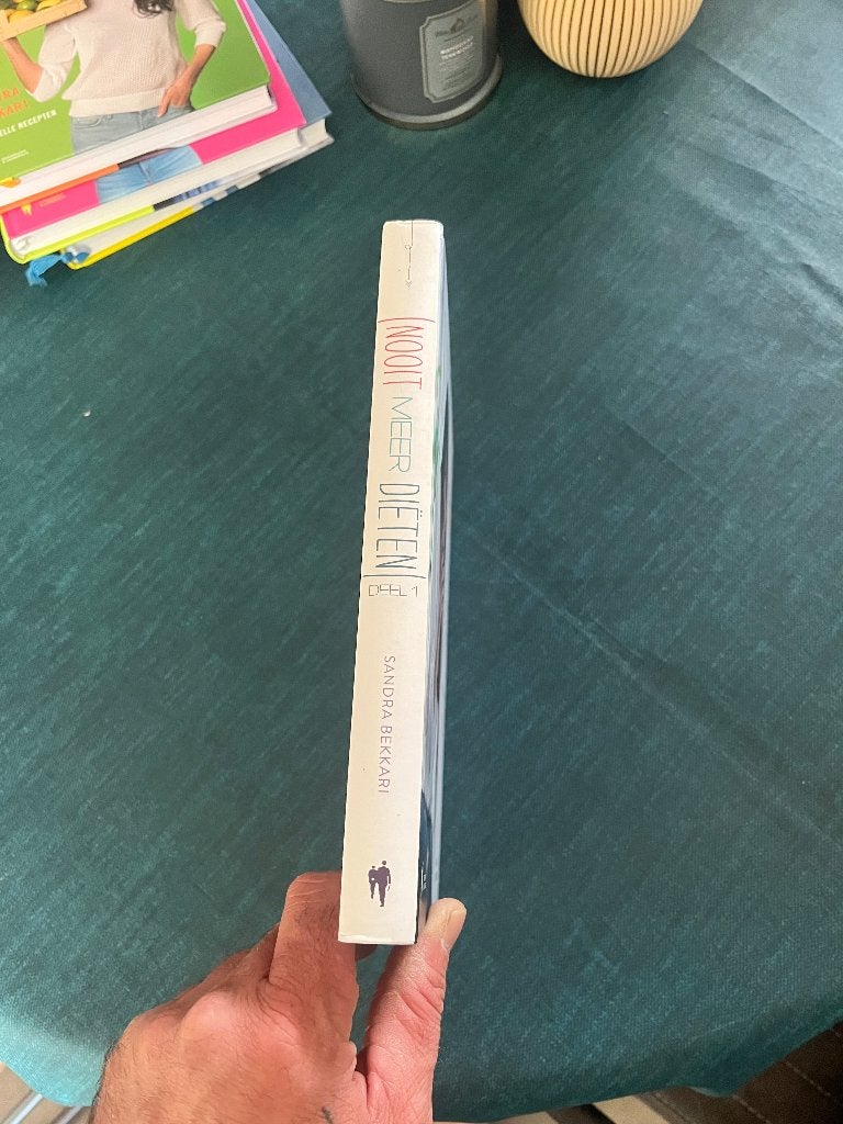 Nooit meer diëten deel 1 Sandra bekkari, Boeken, Ophalen, Voorgerechten en Soepen, Zo goed als nieuw, Sandra Bekkari