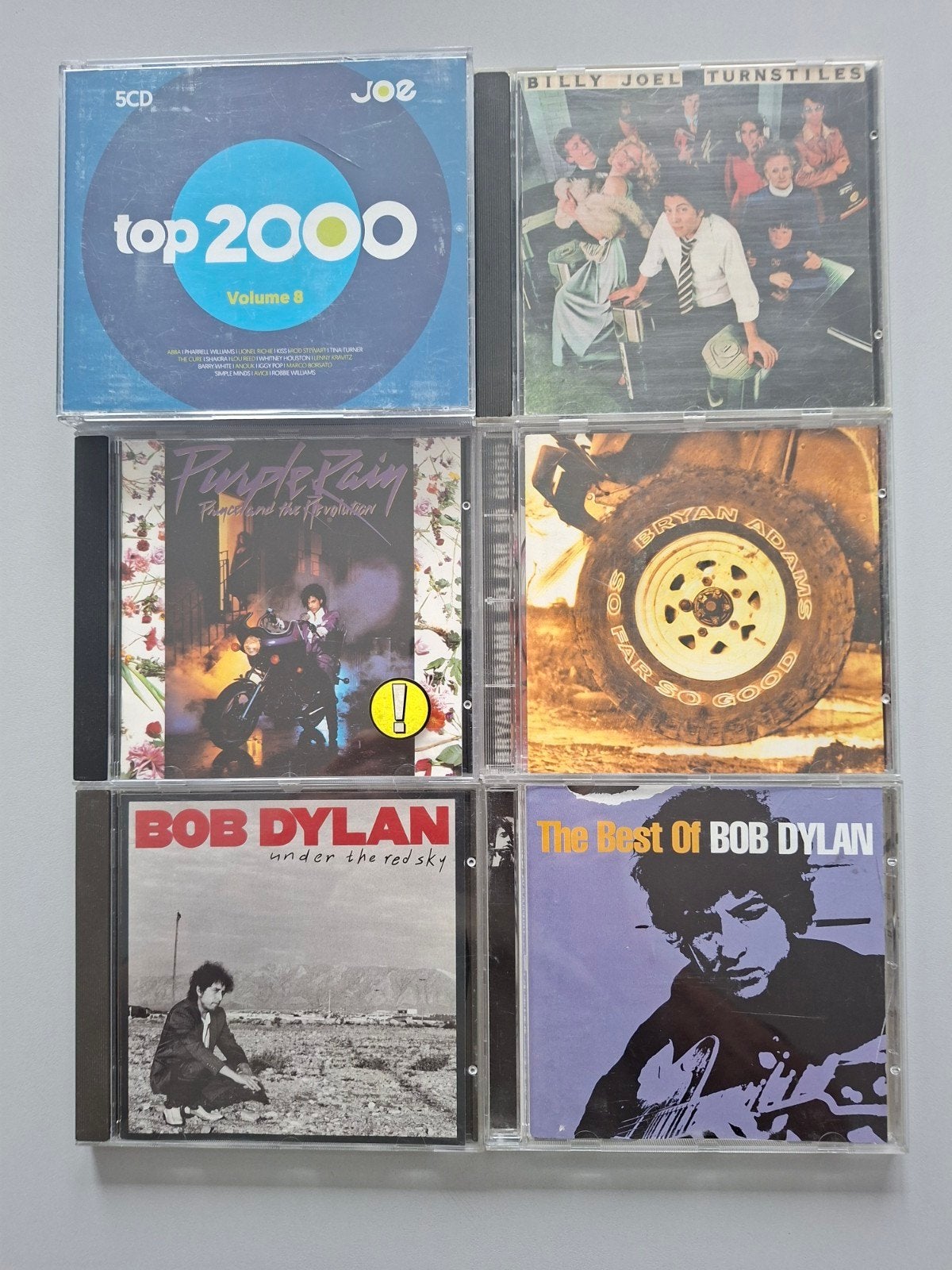 6 cd's, Cd's en Dvd's, Ophalen, Gebruikt