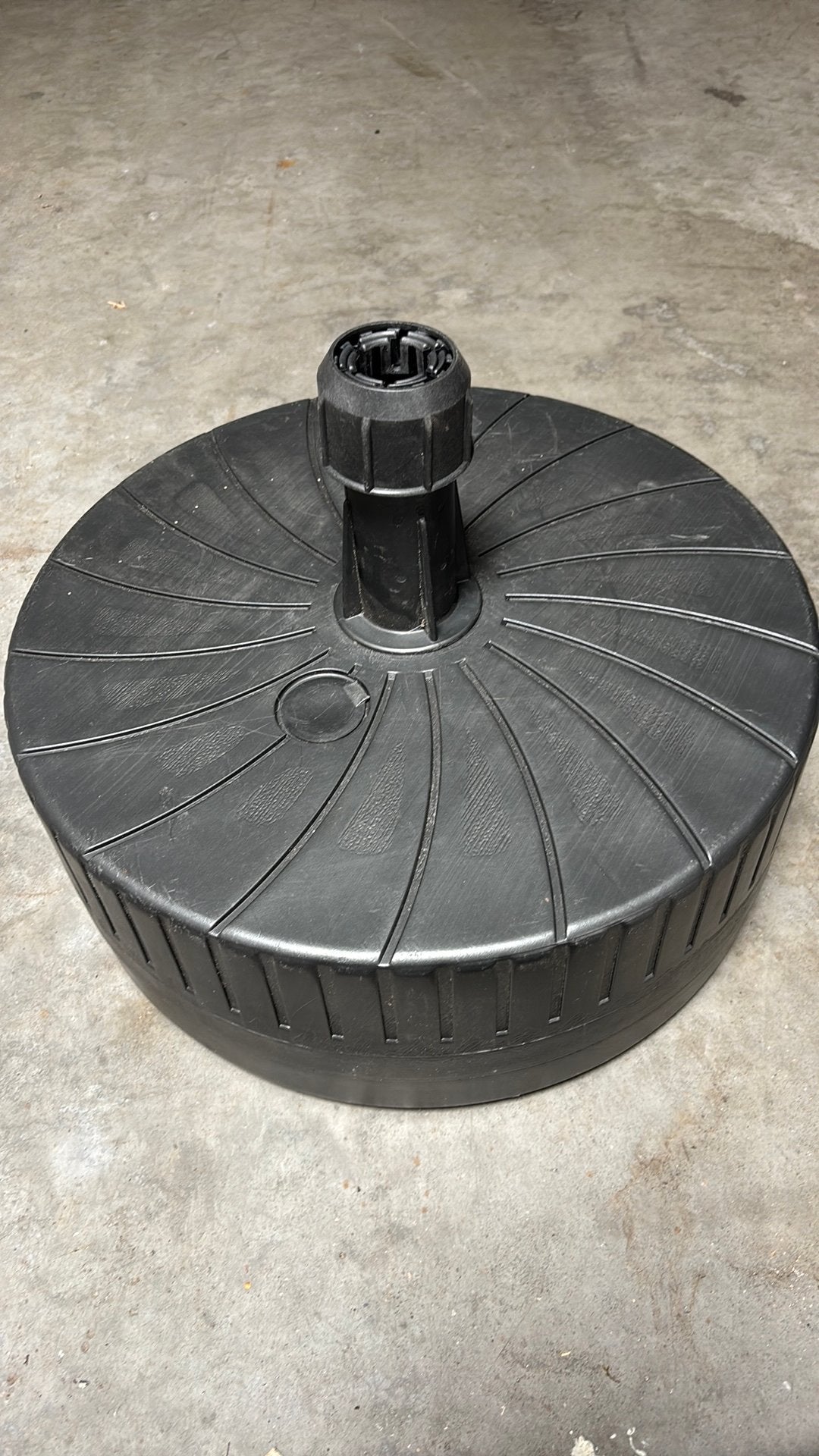 Nieuwe parasol voet, Enlèvement, Neuf, 3 à 4 mètres, Base de parasol
