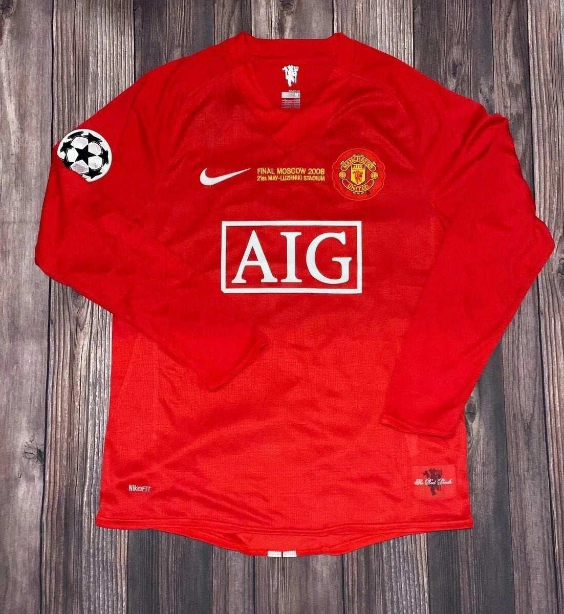 Manchester United Ronaldo Champions League Finale 2008, Sport en Fitness, Ophalen of Verzenden