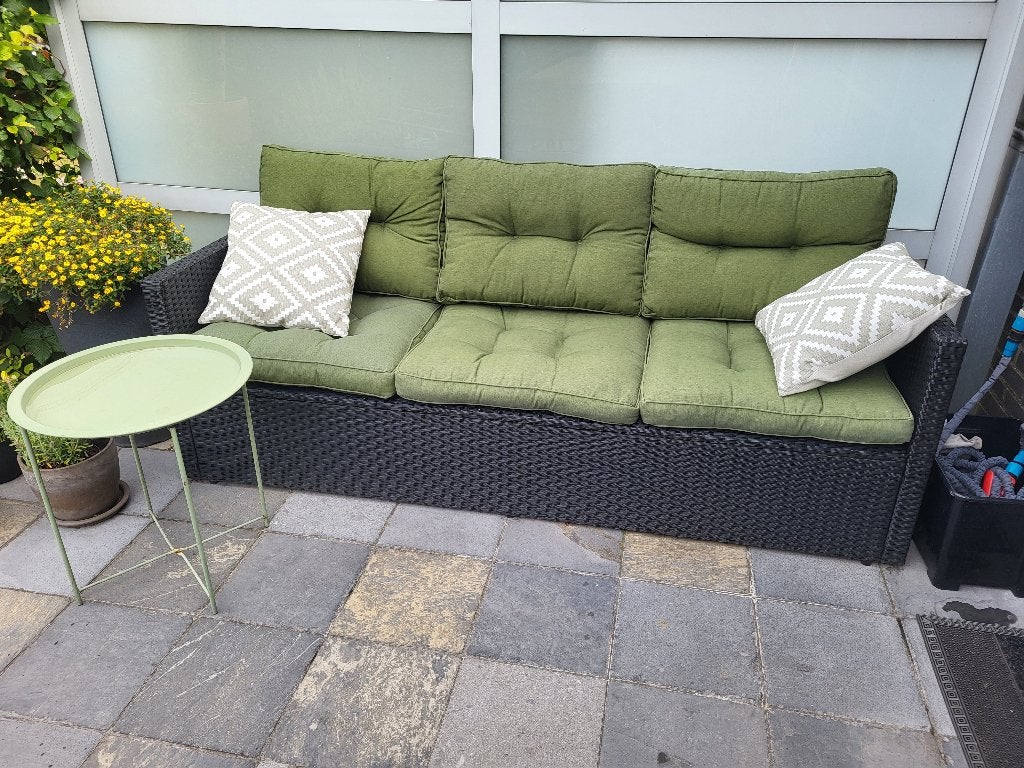 LOUNGEBANK TUIN, 3 places, Osier, Banque, Enlèvement