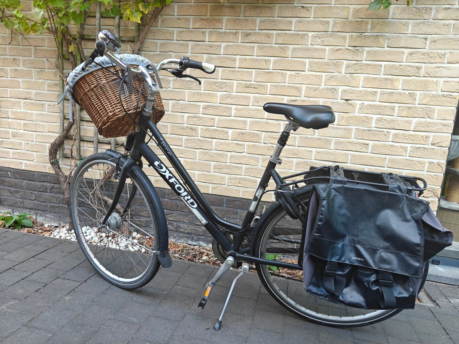 damesfiets Oxford (incl. Basil fietstassen en mandje, Ophalen, Gebruikt, Oxfort