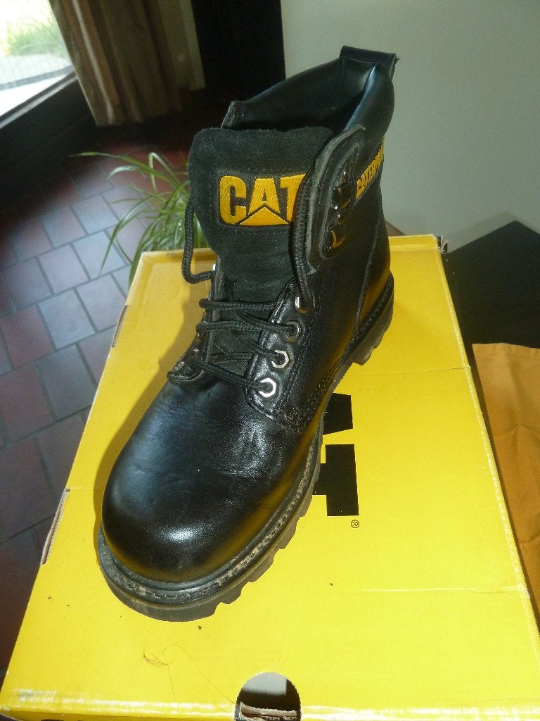 caterpillars schoenen - maat 39 - 1 maal gedragen, Zwart, Zo goed als nieuw, Caterpillars, Wandelschoenen