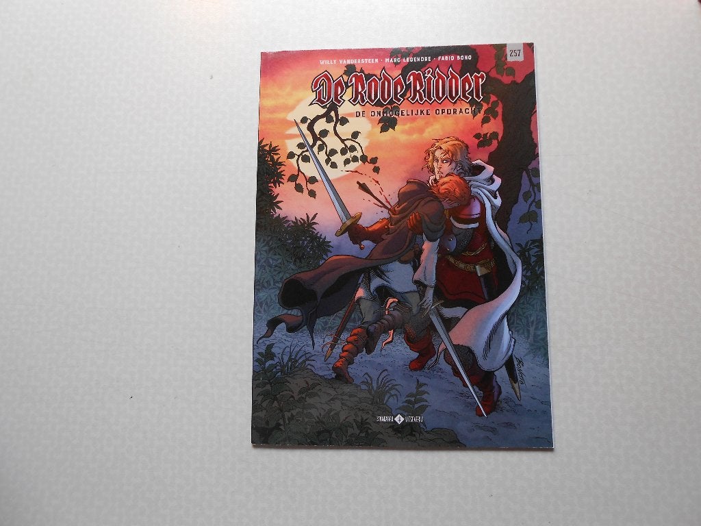 Rode ridder 257 De onmogelijke opdracht 2018 1 ste druk., Neuf, Enlèvement ou Envoi, Willy Vandersteen, Une BD