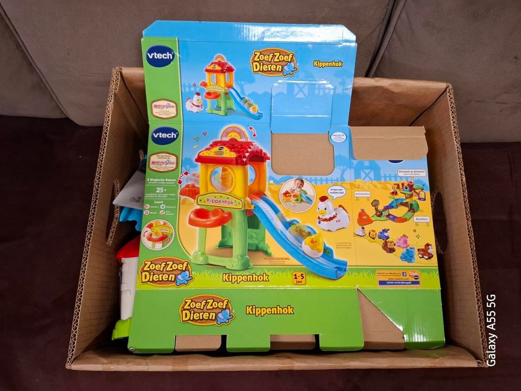 Zoef zoef kippenhok, Kinderen en Baby's, Ophalen, Gebruikt