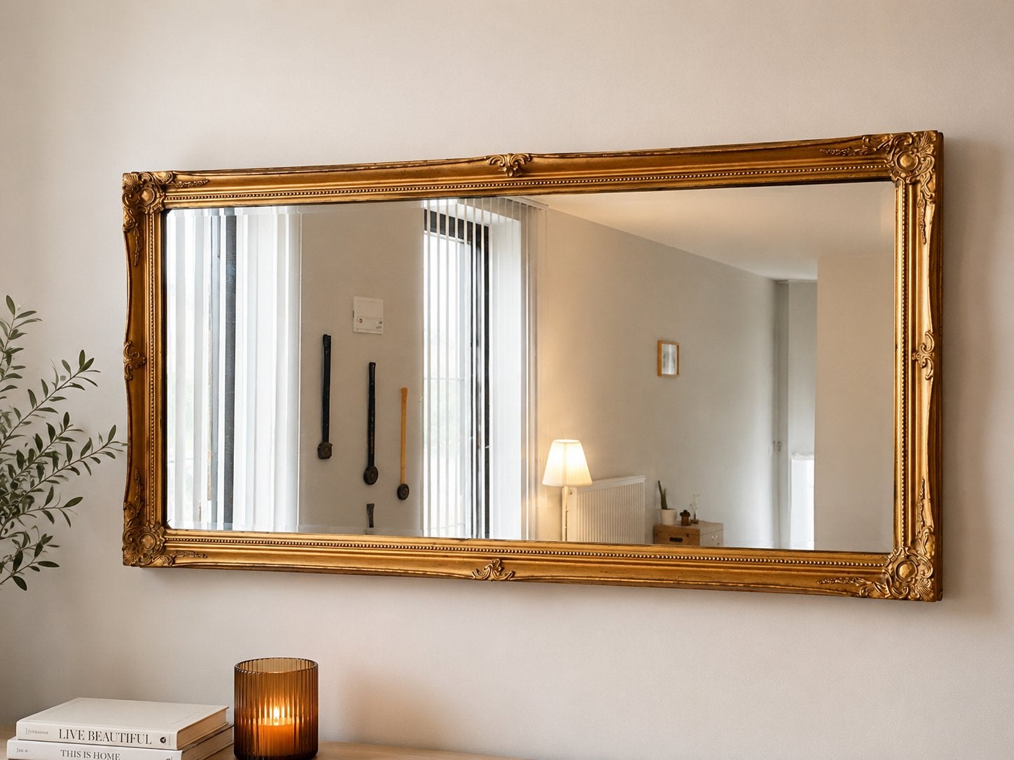Beau miroir doré, Enlèvement, Comme neuf