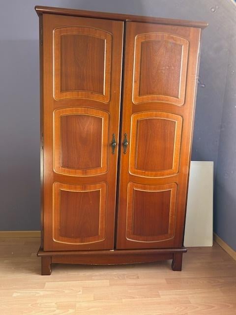 Slaapkamer één persoon kerselaar hout, Enlèvement, Comme neuf, Une personne, Kerselaar klassiek