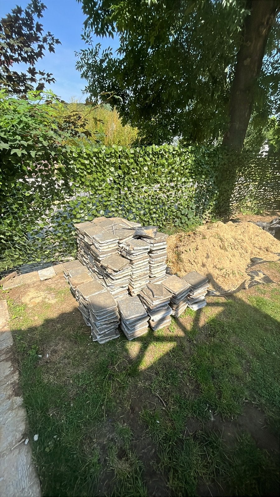 pavés extérieur 15 m2, Enlèvement, Comme neuf