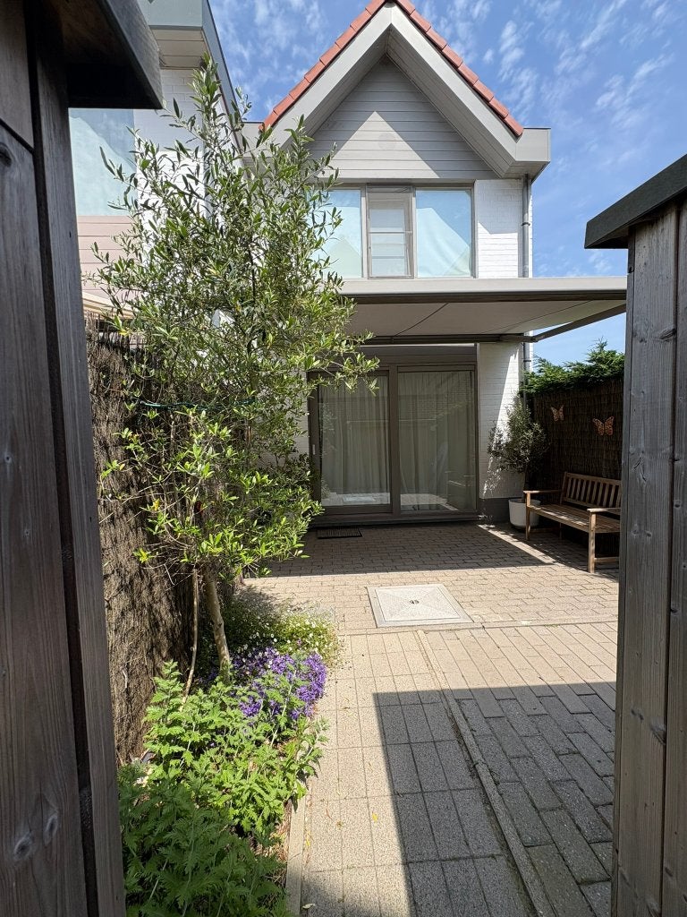 Nieuwpoort huis HOB + terras+parkeerplaats te huur jaarbasis, Immo, 65 m², Hoekwoning, 2 kamers, Provincie West-Vlaanderen