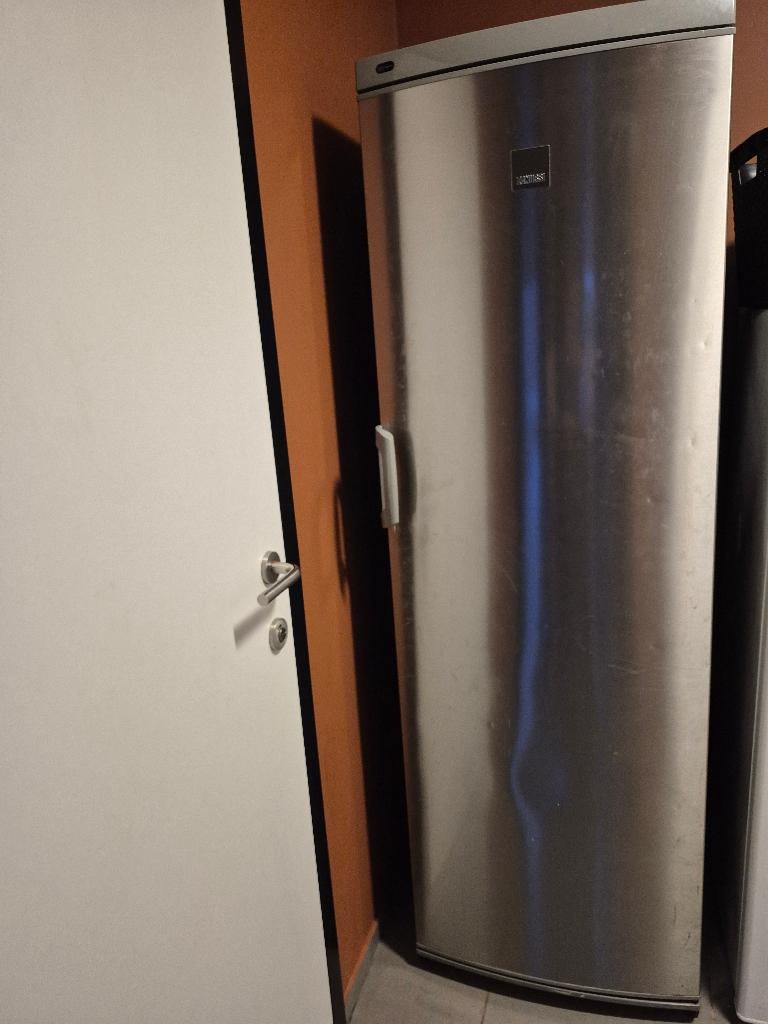 Nette Zanussi Koelkast – RVS Look – In goede staat, Elektronische apparatuur, Vrieskast, Gebruikt, Ophalen of Verzenden, Energieklasse A of zuiniger