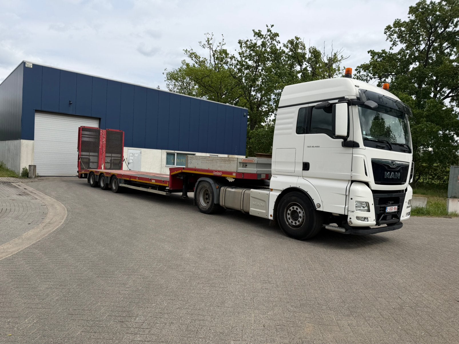 Man thx met Nooteboom dieplader, Offres d'emploi, Emplois | Chauffeurs
