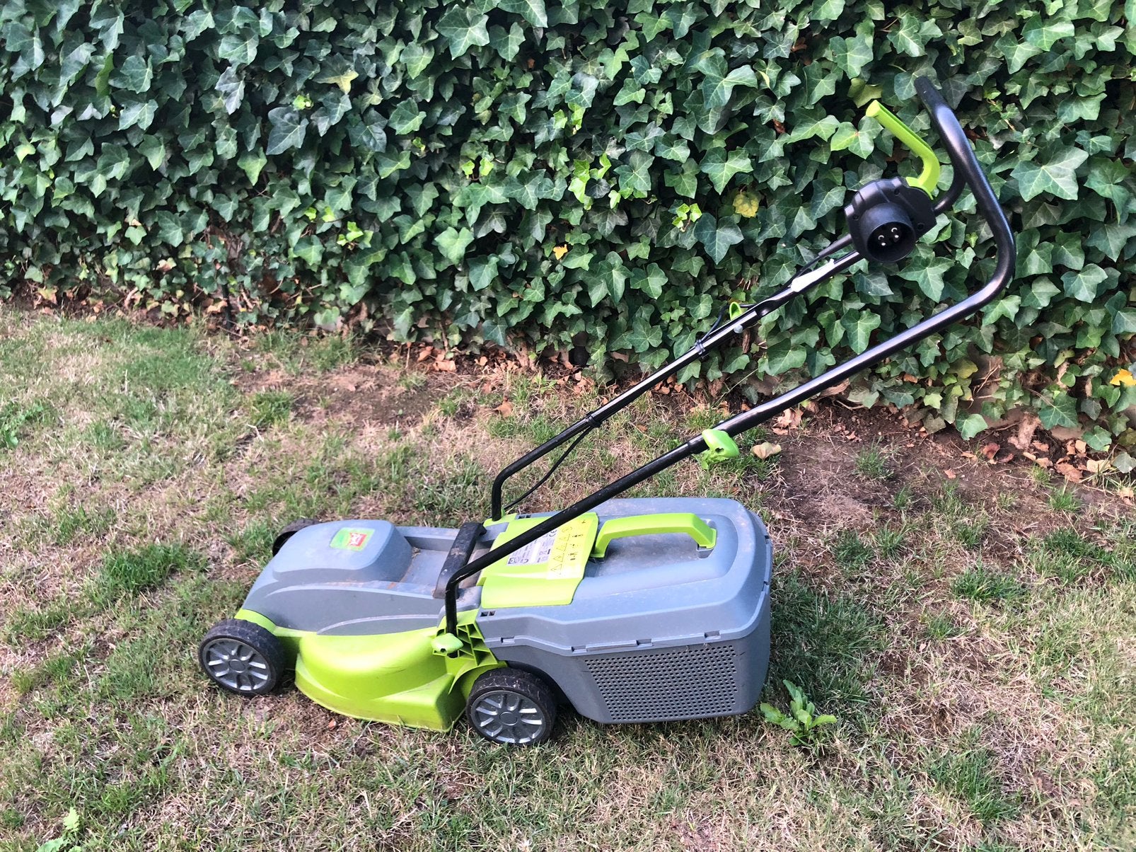 Grasmachine central park, Ophalen, Gebruikt