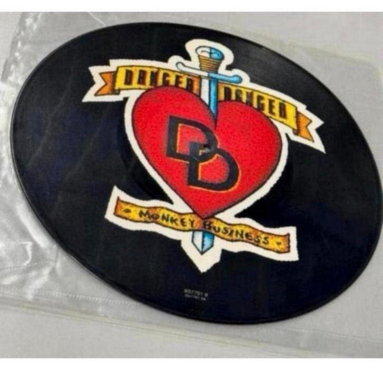 LP vinyle édition limitée DANGER DANGER Monkey Business 1991, CD & DVD, Picture disc, Enlèvement ou Envoi, Comme neuf, 12 pouces