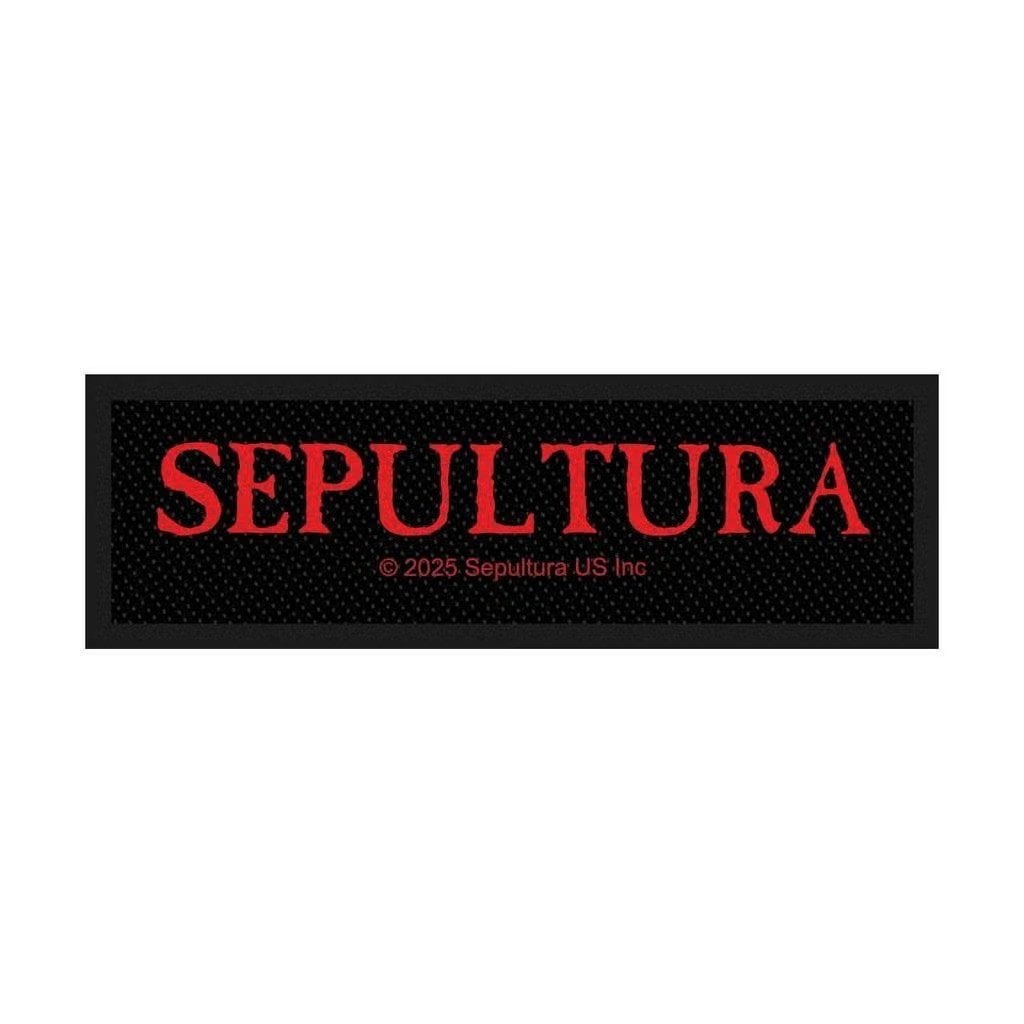 Sepultura Logo - Patch officiële merchandise, Ophalen of Verzenden, Nieuw