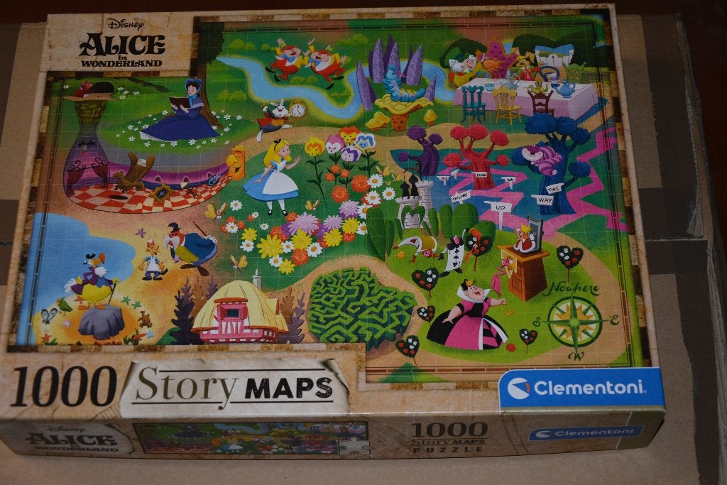 PUZZELS CLEMENTONI 1000 STUKS, Ophalen, 500 t/m 1500 stukjes, Gebruikt, Legpuzzel