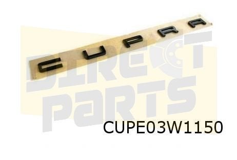 Cupra Leon (2/21-) embleem tekst "CUPRA" op achterklep Origi, -, -, Nieuw, -