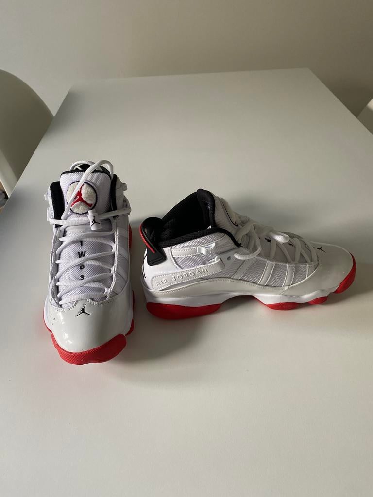 Nike Jordan 6 rings white/red uk7/ eur 40, Ophalen of Verzenden, Nieuw