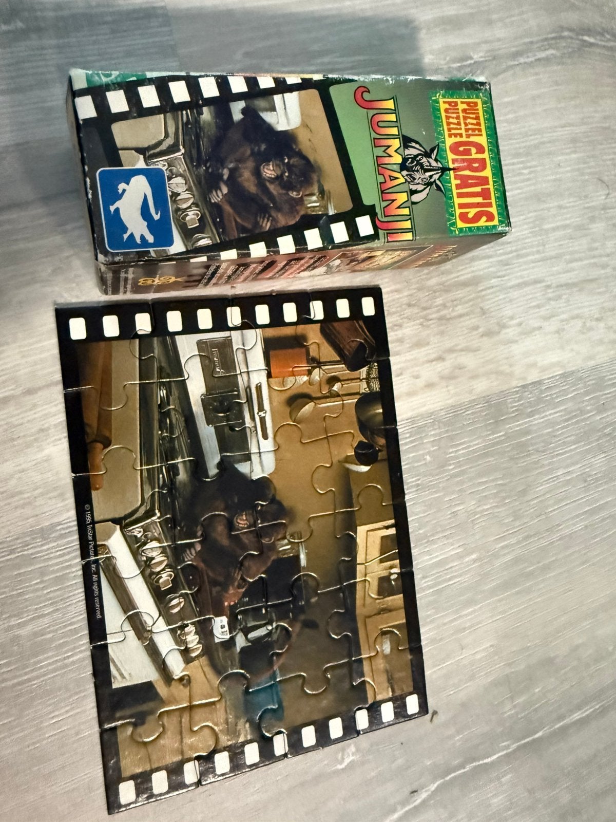 Jumanji Collectible Puzzel, Enlèvement ou Envoi, Moins de 500 pièces, Utilisé, Puzzle