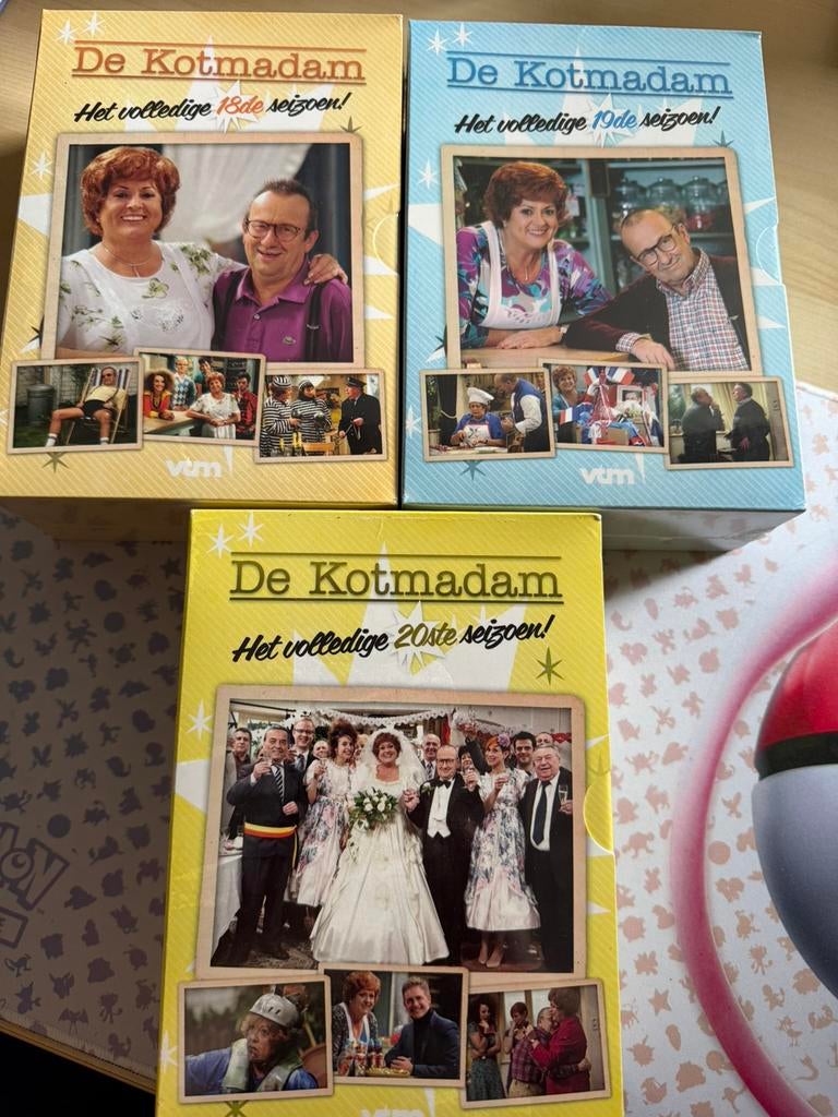 De kotmadam seizoen 18-19-20, Cd's en Dvd's, Ophalen of Verzenden, Zo goed als nieuw