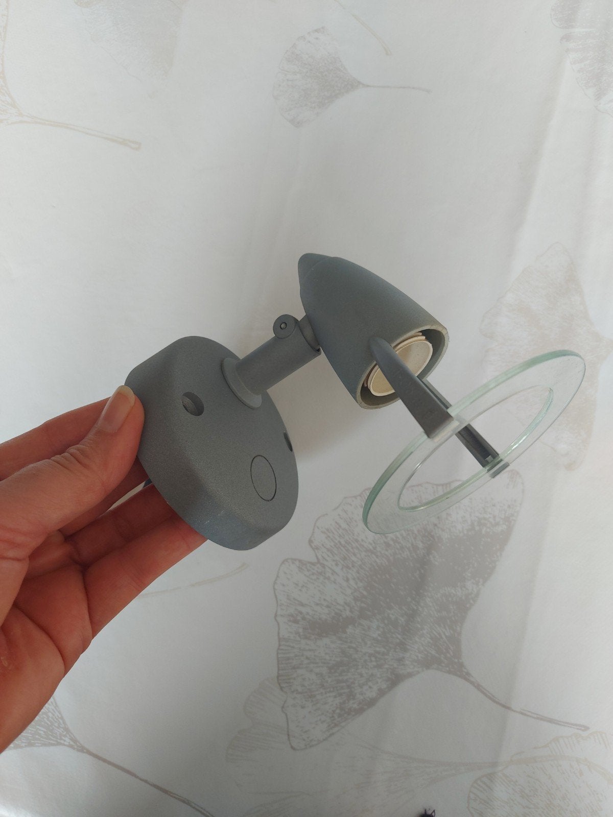 applique murale, Ophalen of Verzenden, Wandlamp, Grijs