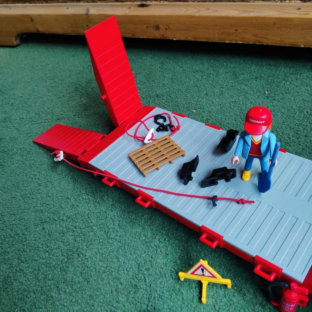 Playmobil vrachtwagen met toebehoren, Enlèvement, Utilisé