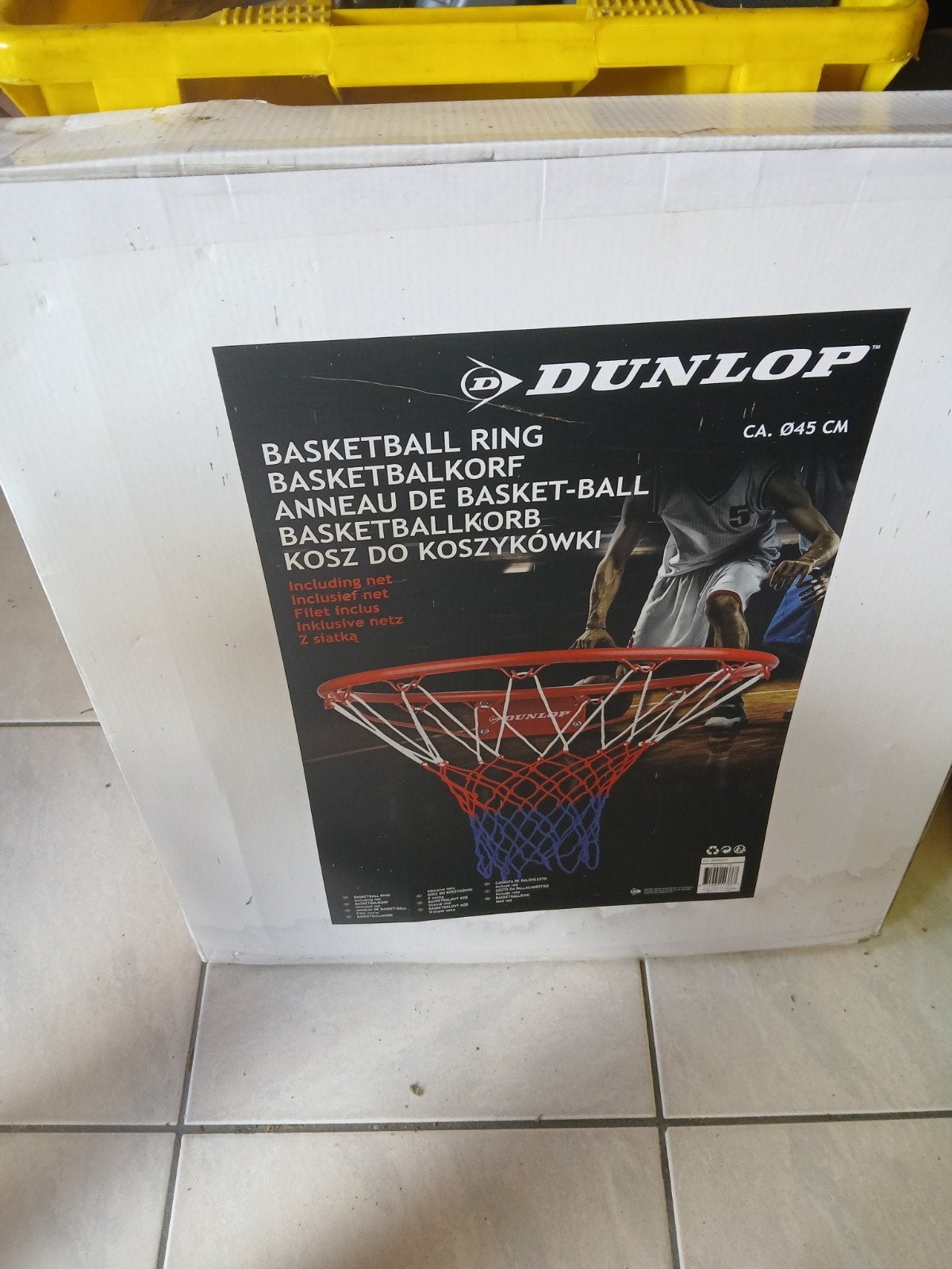Basketbalring, Ophalen, Nieuw, Ring, Bord of Paal