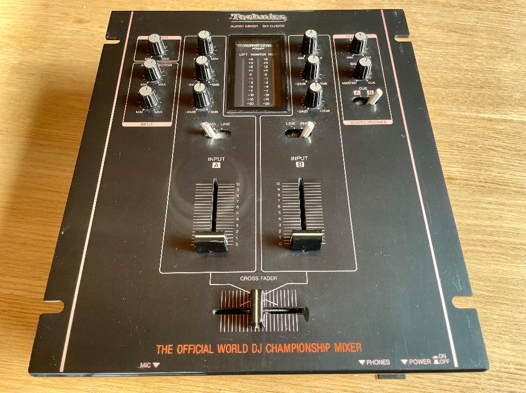 Vintage Technics SH-DJ1200 DMC DJ mixer + doos JAPAN, Muziek en Instrumenten, Ophalen, Gebruikt, Technics