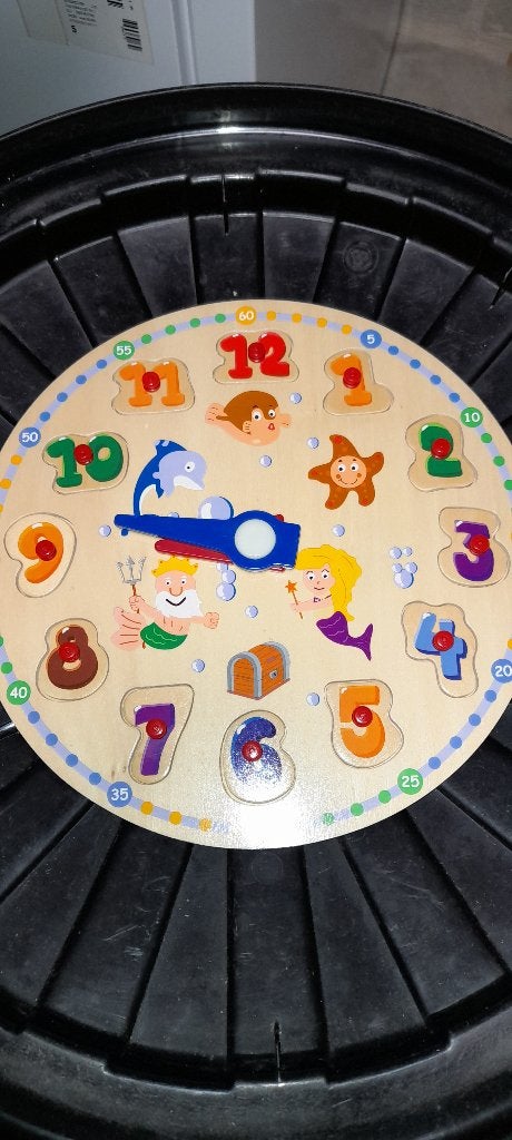 kinder puzzels, Ophalen, Zo goed als nieuw, Van hout