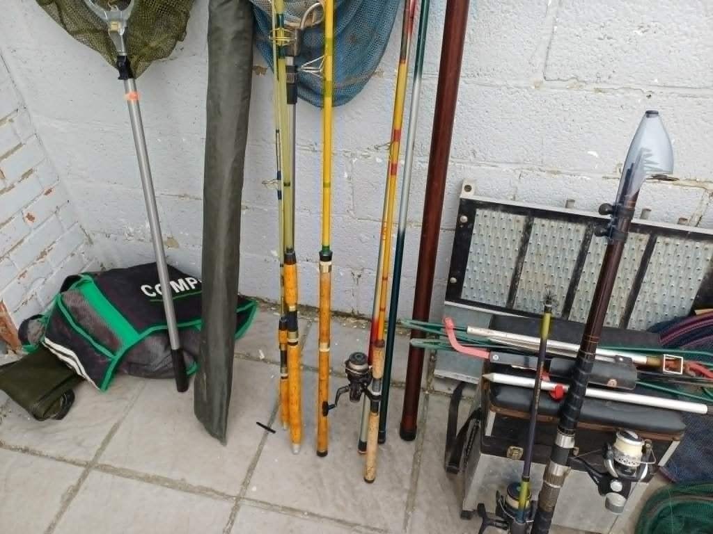vend lot matériel pèche de tout info MP, Enlèvement, Utilisé, Ligne fixe
