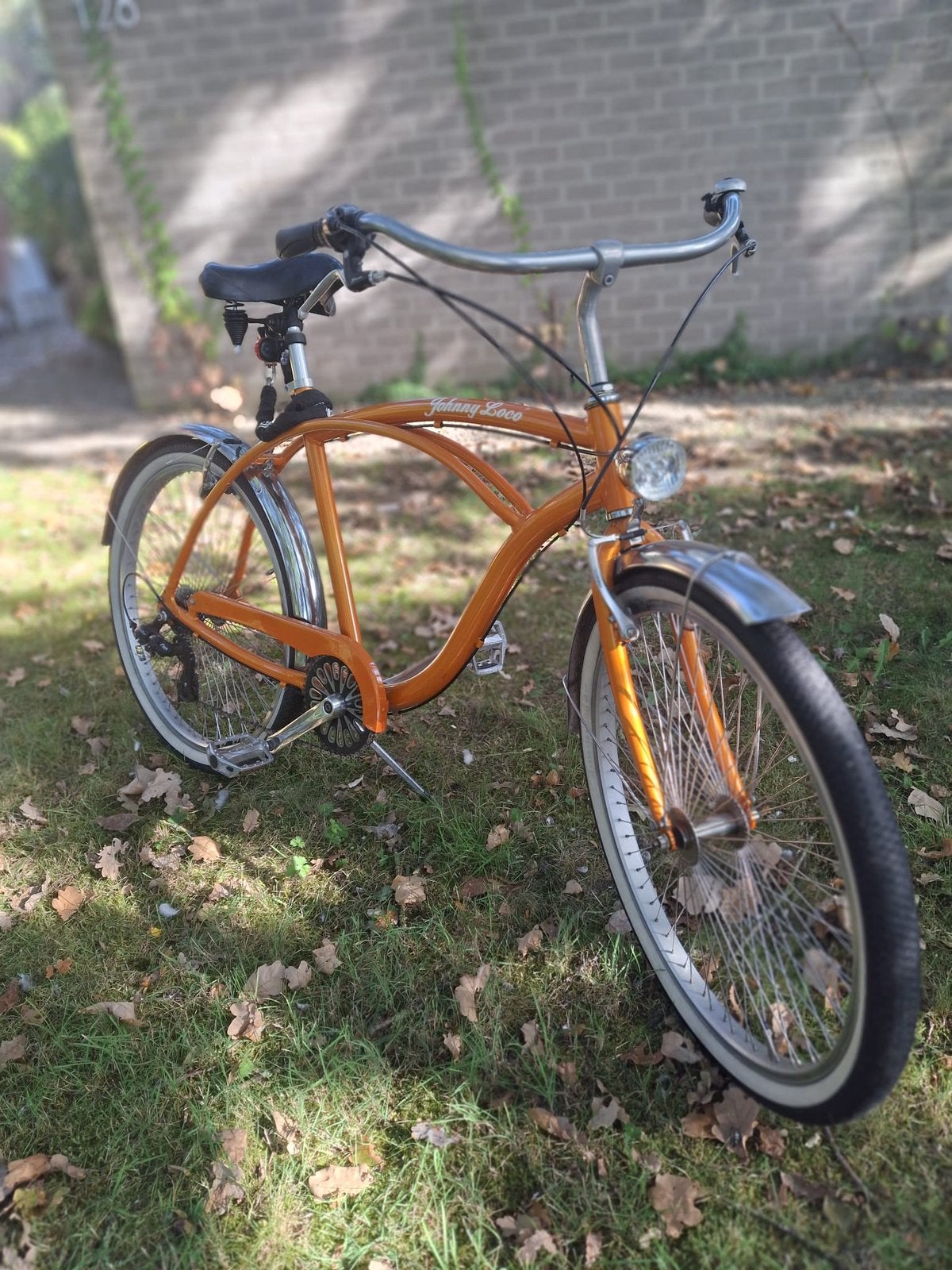 Johnny Loco herenfiets cruiser, Vélos & Vélomoteurs, Frein sur jante, Cruiser, Acier, Enlèvement