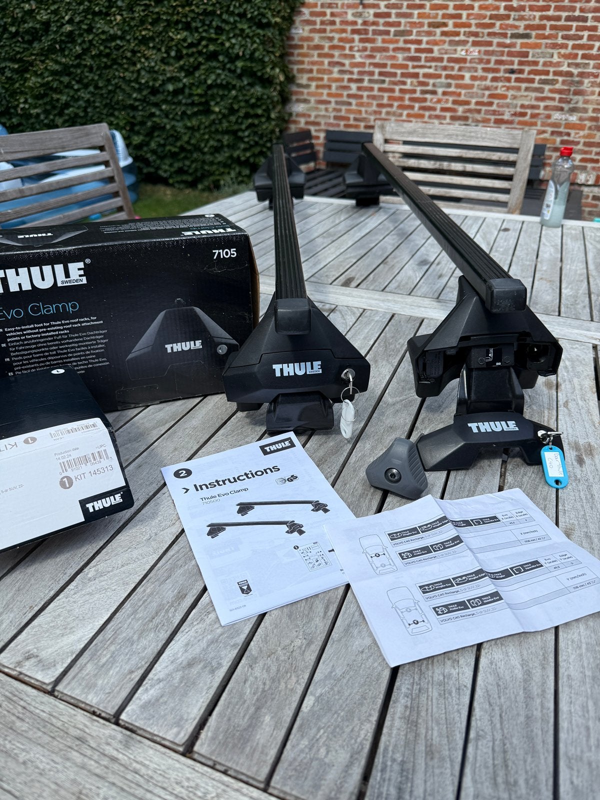 Dakdragers, volvo c40 recharge (2023), Auto diversen, Dakdragers, Ophalen, Gebruikt