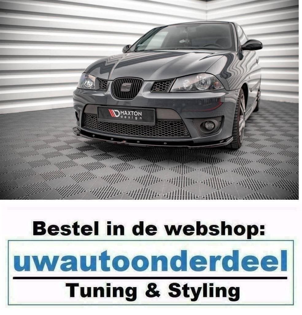 Maxton Spoiler Lip Splitter Voor Seat Ibiza Cupra MK3, Envoi