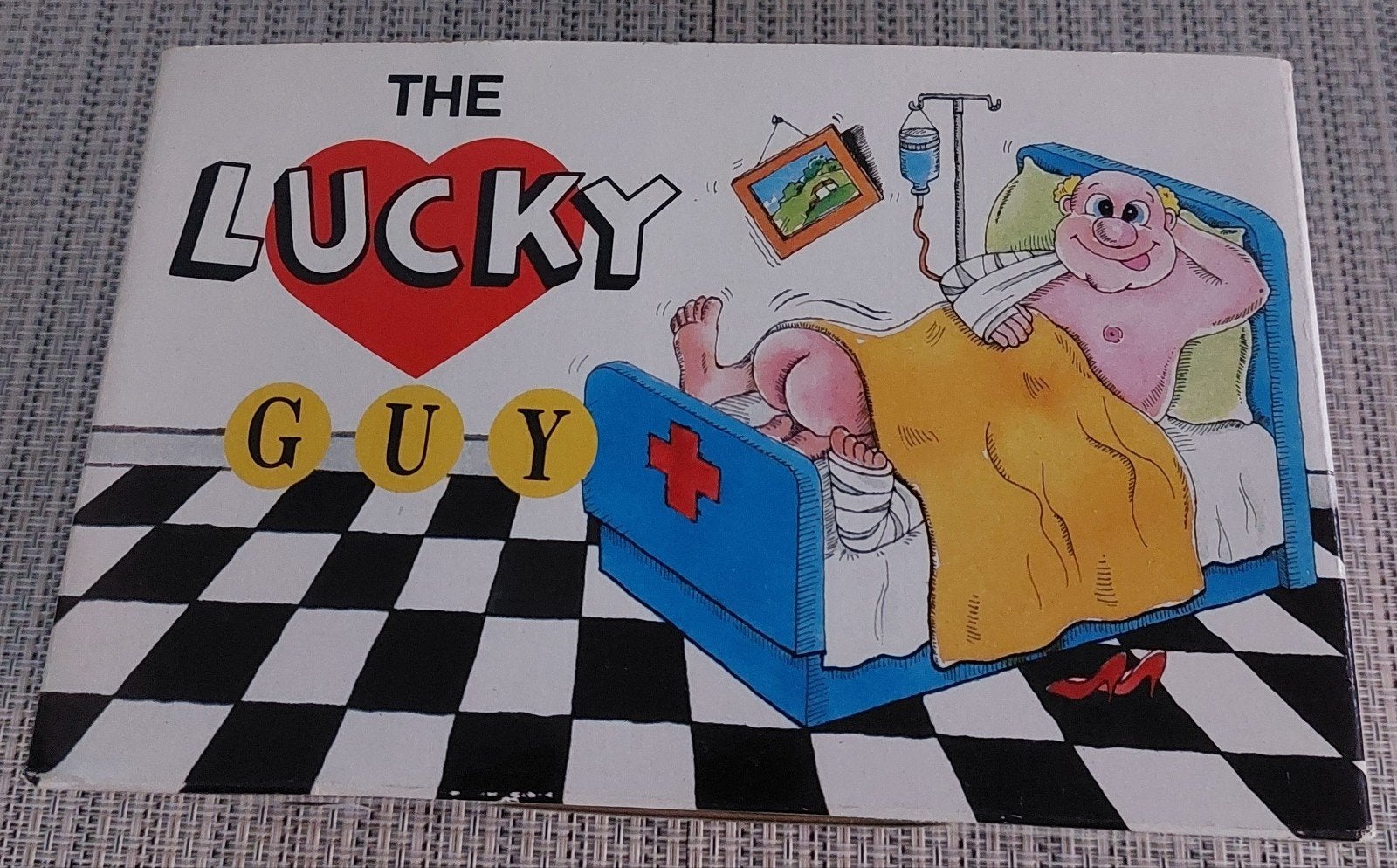 Vintage Retro Novelty Speeltje 'The Lucky Guy' – 70/80, Ophalen of Verzenden