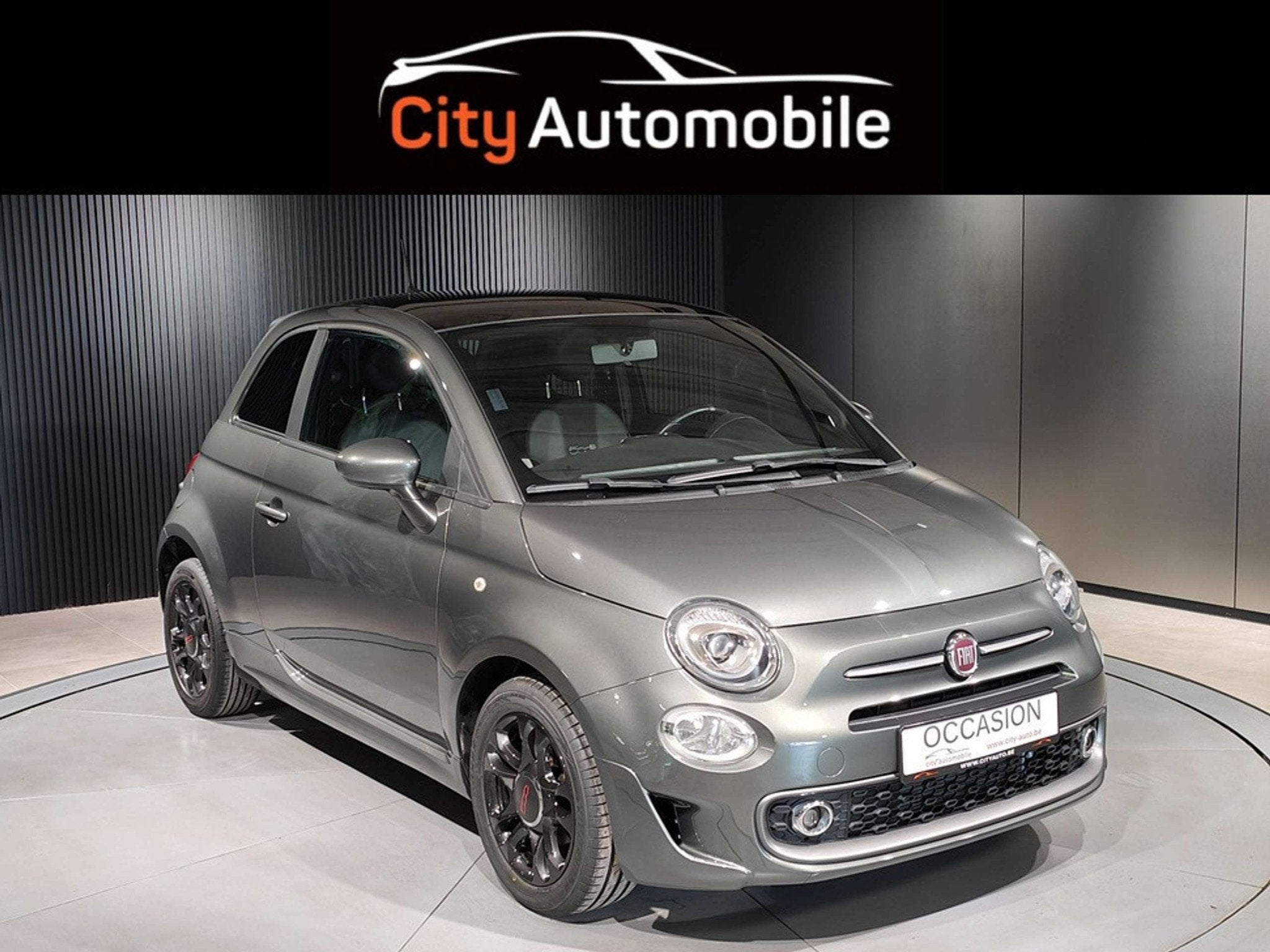 Fiat 500 1.2 Multijet GPS CLIM TOIT PANO CRUISE BLUETOOTH, Autos, Fiat, 1242 cm³, Argent ou Gris, Achat, Euro 6