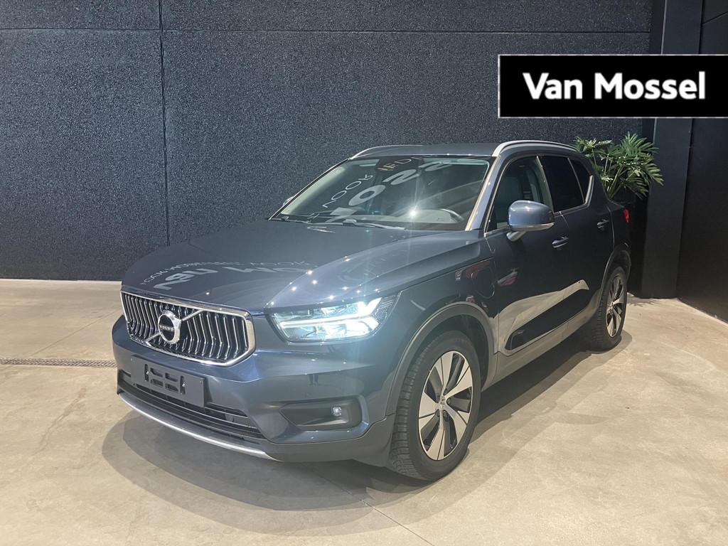 Volvo XC40 T4 PHEV Core Aut. LEDER | CAMERA | LED, Auto's, Volvo, Stof, Blauw, 41 g/km, Plug-in hybride