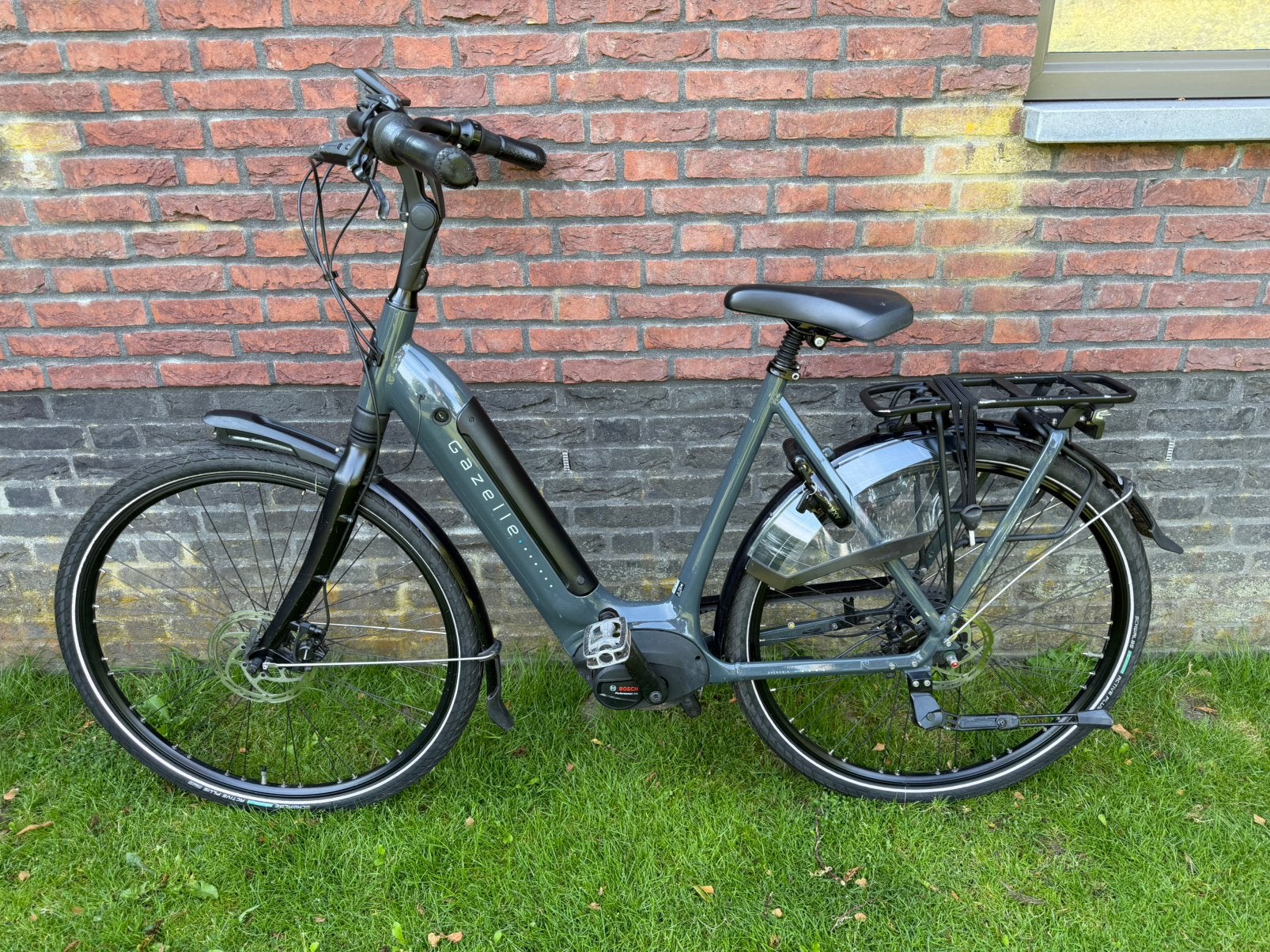 Gazelle Grenoble C5 HBM, Fietsen en Brommers, Ophalen, Gebruikt, 50 km per accu of meer, 55 tot 59 cm