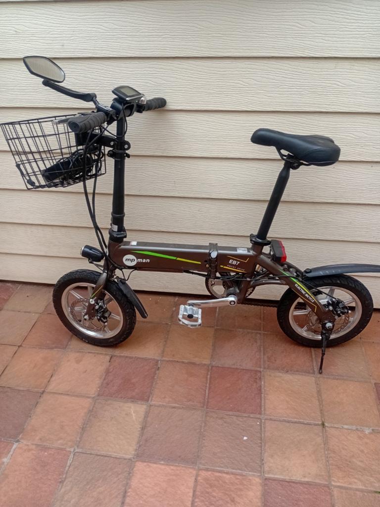 Elektrische blooi fiets, Ophalen
