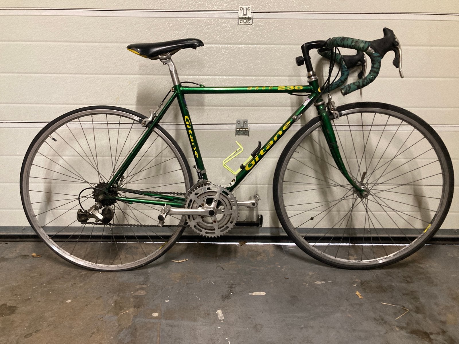 Gitane mach 230, 28 inch, Gebruikt, Velgrem, 49 tot 53 cm
