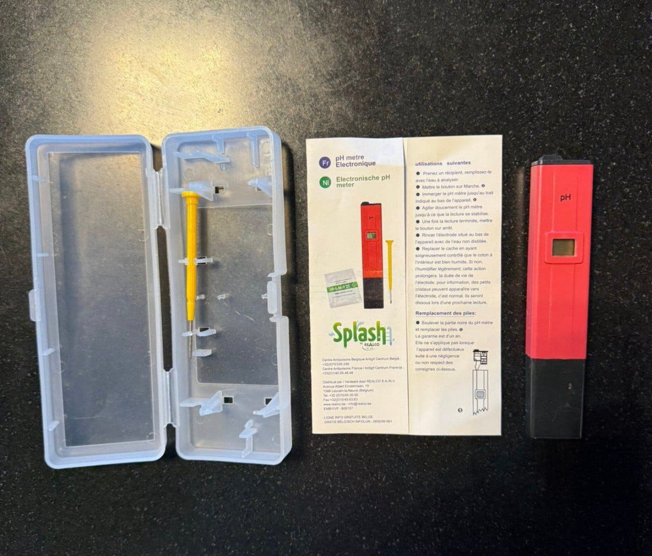 Elektrische PH meter voor zwembad of vijver, Dieren en Toebehoren, Ophalen, Zo goed als nieuw, Juwel