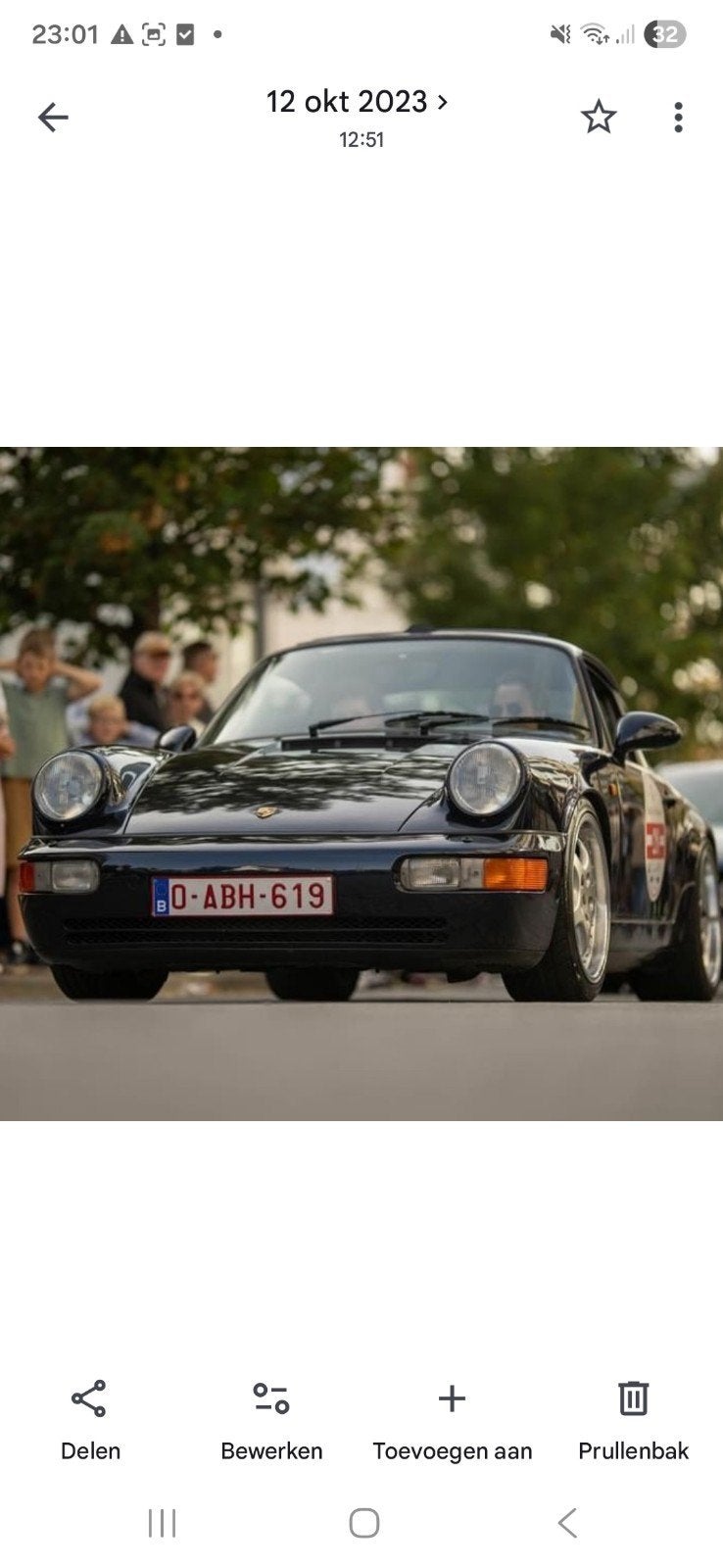 porsche 964 Carrera 4 coupé, Auto's, Blauw, Leder, Particulier, 2 deurs