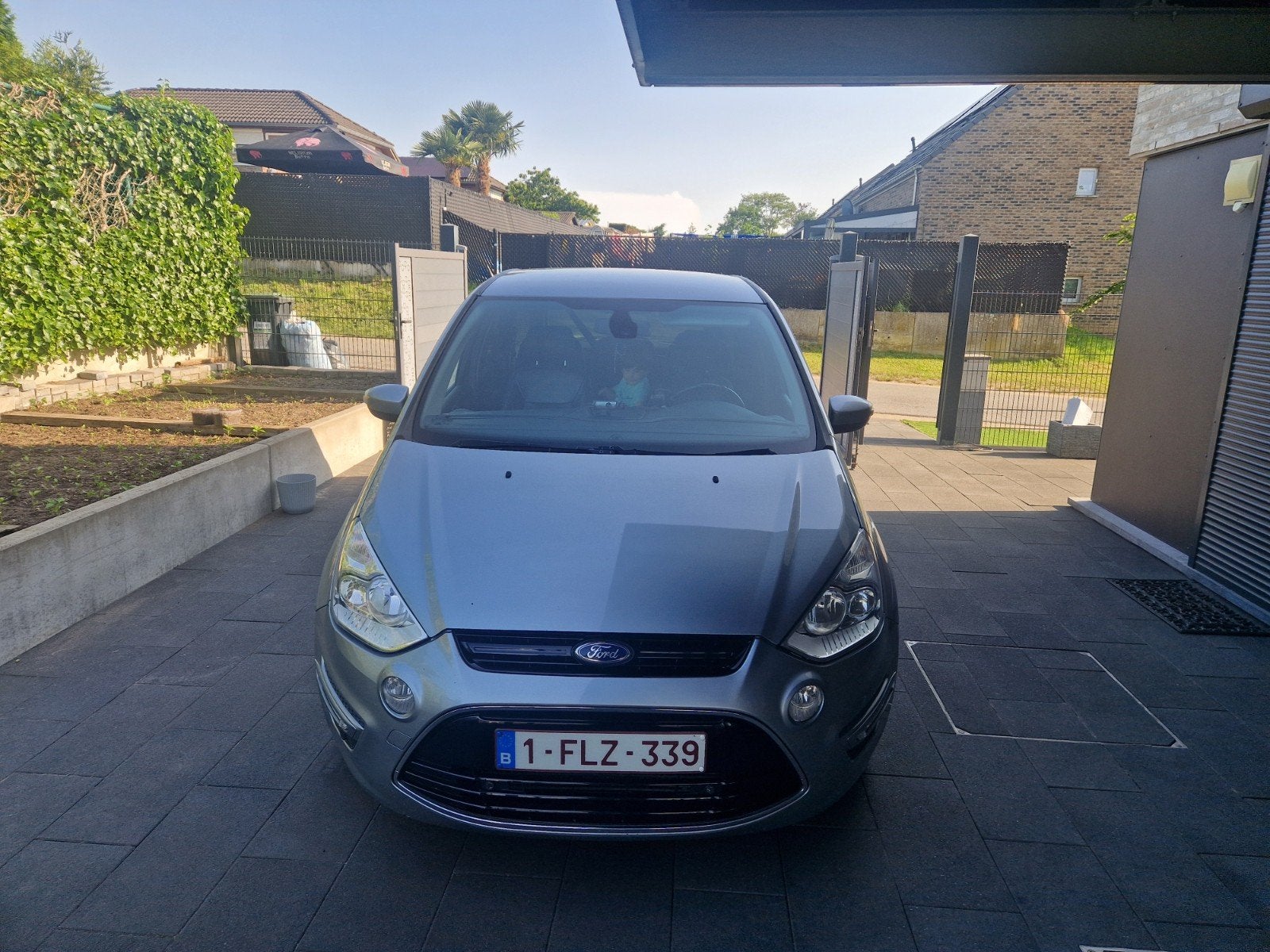 Ford S-Max 2l tdci titanium bj 2010 308000 km, Auto's, Ford, Euro 5, Zwart, Leder, 5 deurs