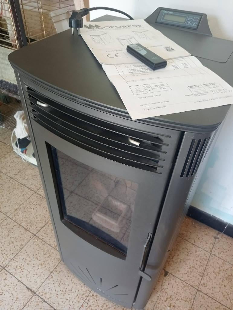 Pôele à pellet à vendre, Comme neuf, Enlèvement, Autoportant, Poêle à granulés