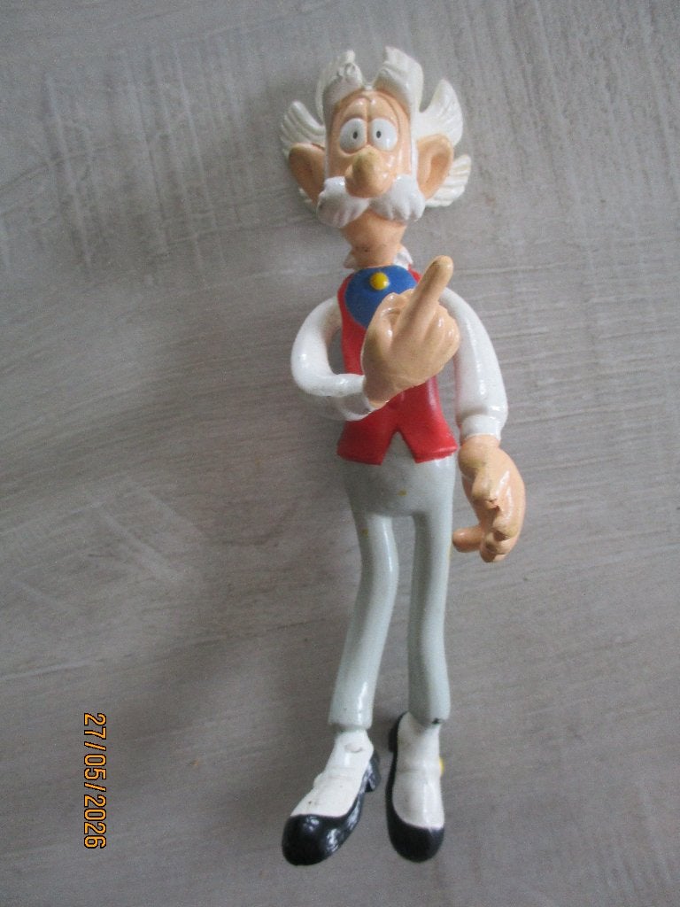 figurine comte de Champignac, Collections, Enlèvement ou Envoi, Gaston ou Spirou, Utilisé, Statue ou Figurine
